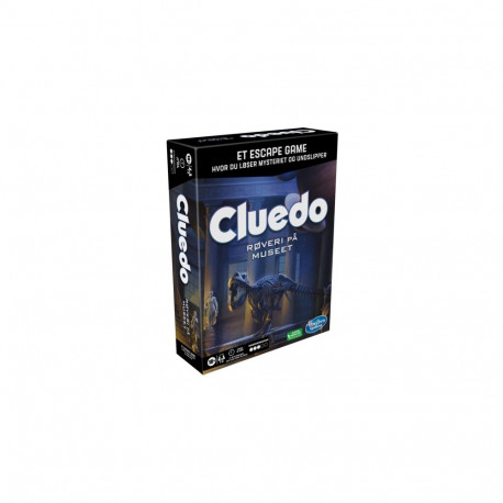 Board Game - Hasbro Cluedo Robbery At The Museum (Danish)