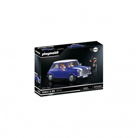 Toy Set - Playmobil 70921 Mini Cooper Car with Driver Figure and Accessories