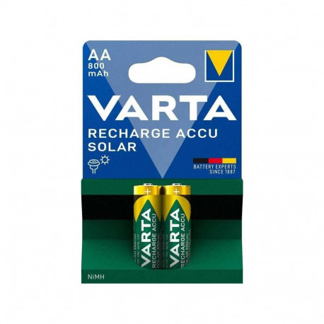Battery - Varta Recharge Accu Solar AA 800 mAh 1.2V 2 pcs