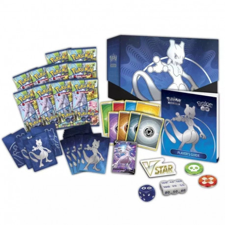 Trading Card Game - Pokémon GO Elite Trainer Box (Pokémon, Mewtwo V promo, 10 booster packs)