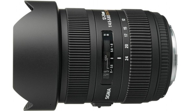 Sigma 12-24mm f/4.5-5.6 EX DG HSM II lens for Canon
