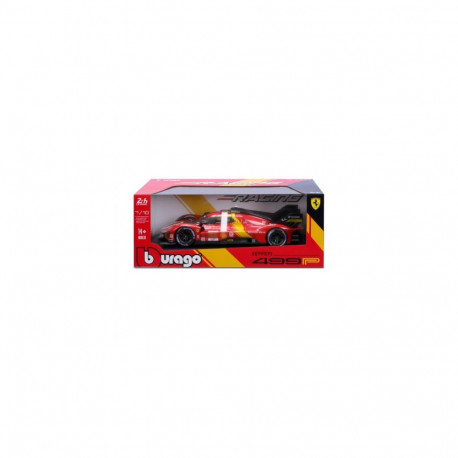 Die-cast Model Car - Bburago Ferrari 499P LeMans No. 51 1:18 Scale