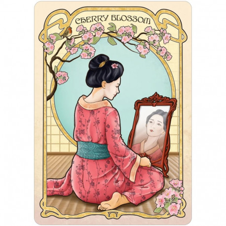 Oracle Card Deck - Flower Folklore Oracle Cards (US Games Systems, 44 cards, 76-page guidebook)