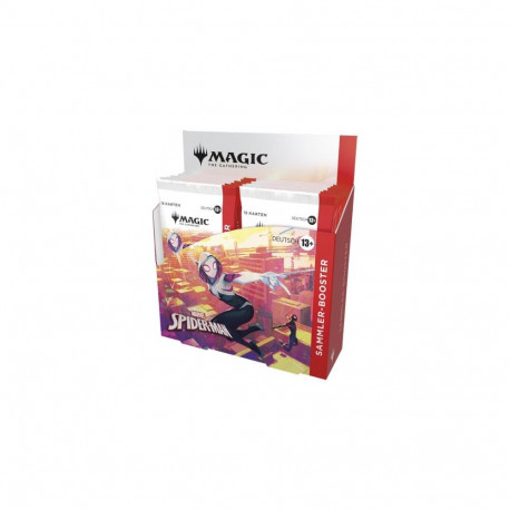 Collectible Card Game - Asmodee Magic The Gathering Marvel's Spider-Man Collector Display 12 Booster
