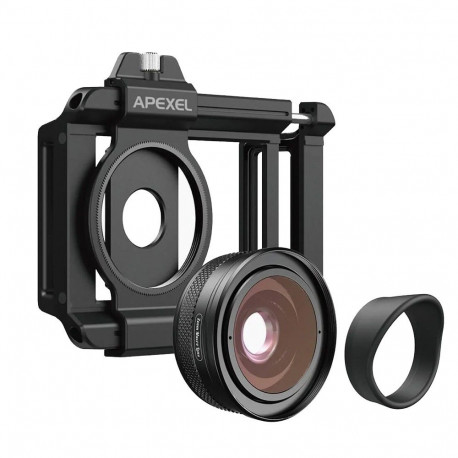 Camera Lens - Apexel APL-ZM100 10-20x Macro Lens f/1.05 for Smartphones
