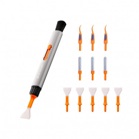 Camera Cleaning Kit - K&F Concept 16mm Lens Cleaning Set with Interchangeable Tips