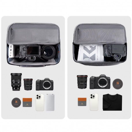 Camera Bag - ULANZI Sling Halfmoon Crossbody 5L Black