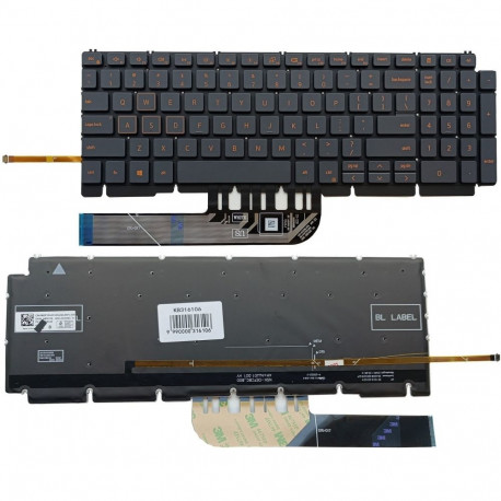 Keyboard - Dell G15 5510 Replacement Backlit US Layout