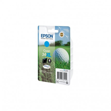 Ink Cartridge - Epson C13T34724010 High-Capacity DURABrite Ultra Cyan
