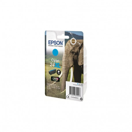 Ink Cartridge - Epson Ink No 24 XL Cyan (Epson, C13T24324012, high capacity)