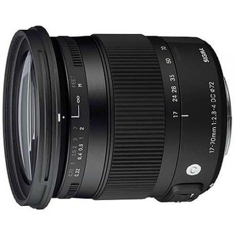 Sigma 17-70mm f/2.8-4 DC Macro OS HSM Contemporary objektiiv Canonile