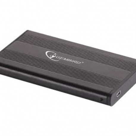 GEMBIRD EE2-U2S-5 HDD/SSD korpus 2.5 SATA jaoks - USB 2.0 alumiinium must