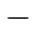 19" BRUSH PANEL 1U BLACK LANBERG AK-1103-B