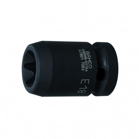 Impact socket driver E-TORX K7801 E-20, 1/2"