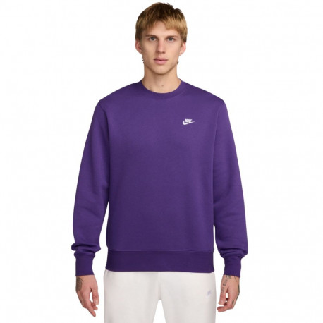 Bluza męska Nike Club BB fioletowa FN3886 507 S