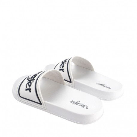 Klapki męskie Wrangler Averell białe 20261059 1FG 46