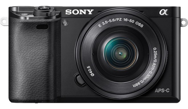 Sony a6000 + 16-50mm komplekts, melns