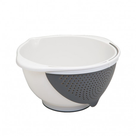 Drainbowl-Multifunktsionaalne kauss eemaldatava sõelaga