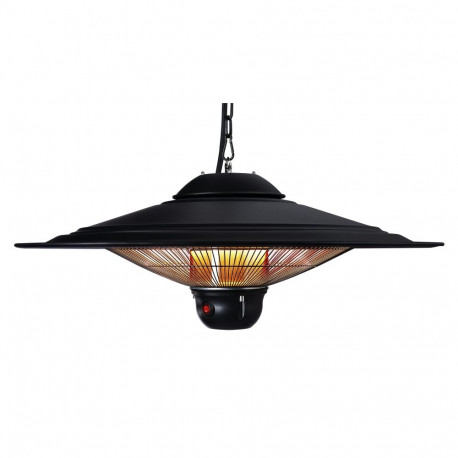 Infrapuna soojuskiirgur Veltron UFO CEILING-LED 2,5kW, must