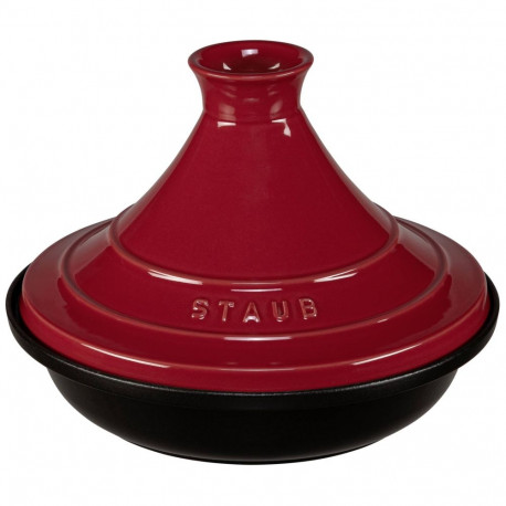 Staub Tajine 28cm round, Red Cast Iron