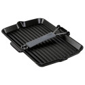 Staub Square Grill Pan  34x21cm cast iron, black, induction