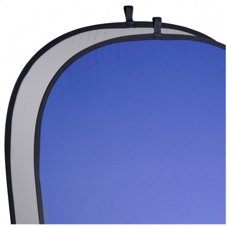 Walimex stuudio pop-up taust hall/sinine, 180x210cm