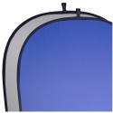 Walimex stuudio pop-up taust hall/sinine, 180x210cm
