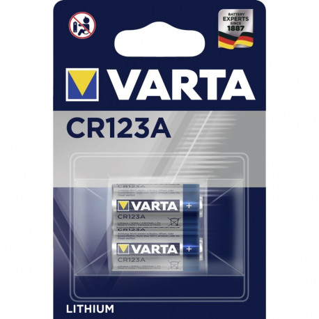 10x2 Varta Professional CR 123 A PU sisekarp