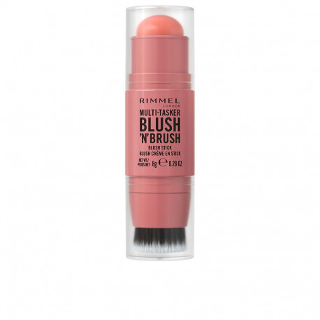 Rimmel London mitmeotstarbeline põsepunapulk Multi-Tasker Blush 'n' Brush 8g, #100-Cotton Candy