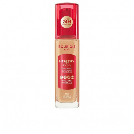 BOURJOIS HEALTHY MIX base de maquillaje #53W-Light Beige 30ml
