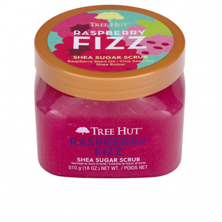 TREE HUT EXFOLIANTE de azúcar refresco de frambuesa 510 gr