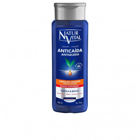 NATUR VITAL CHAMPÚ ANTICAÍDA cabello graso 300 ml