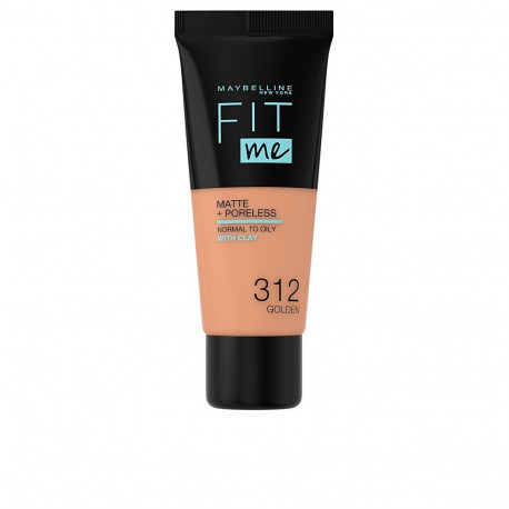 MAYBELLINE FIT ME MATTE+PORELESS foundation #312-golden
