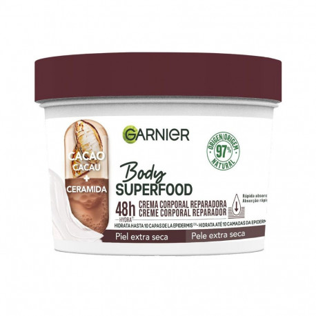 Garnier kehakreem Body Superfood Cacao taastav eriti kuivale nahale 380ml