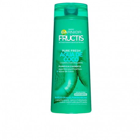 GARNIER FRUCTIS PURE FRESH agua coco fortificante champú 300 ml
