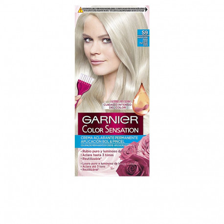 GARNIER COLOR SENSATION #S9-rubio platino ceniza 120 gr