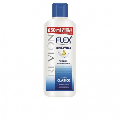 REVLON MASS MARKET FLEX KERATIN cuidado clásico champú 650 ml