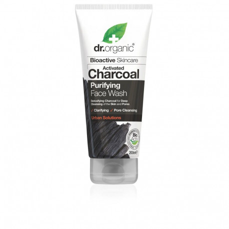 Dr. Organic näopuhastusvahend süsi 200ml