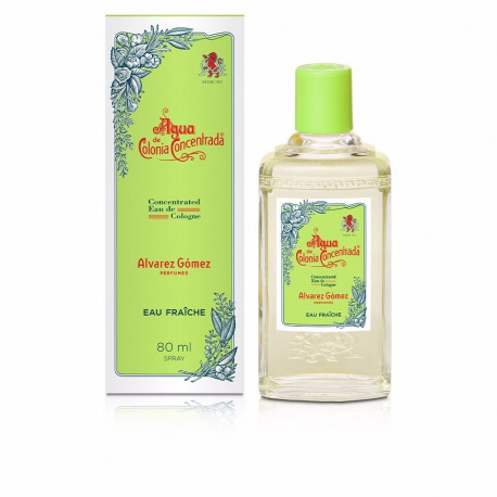 ALVAREZ GOMEZ AGUA DE COLONIA CONCENTRADA eau fraîche eau de cologne vaporizador 80 ml