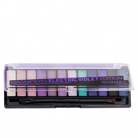 RIMMEL LONDON palett MAGNIF'EYES #008, elektrivioletne
