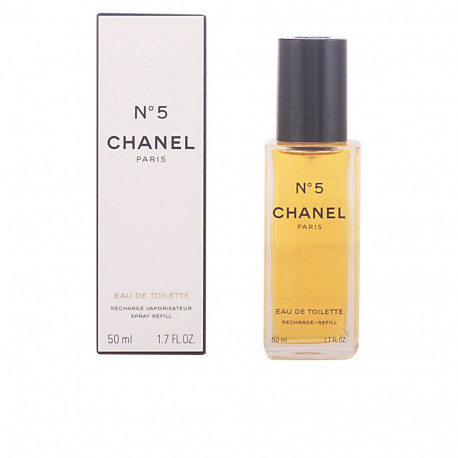 CHANEL Nº 5 eau de toilette recarga vaporizador 50 ml