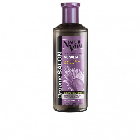 NATUR VITAL ORGANIC SALON šampoon sulfaatideta UV-värvikaitse 300ml