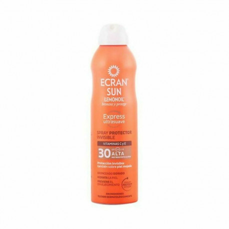Päikesekaitse pihusti Ecran Valge Spf 30 15 ml 250 ml