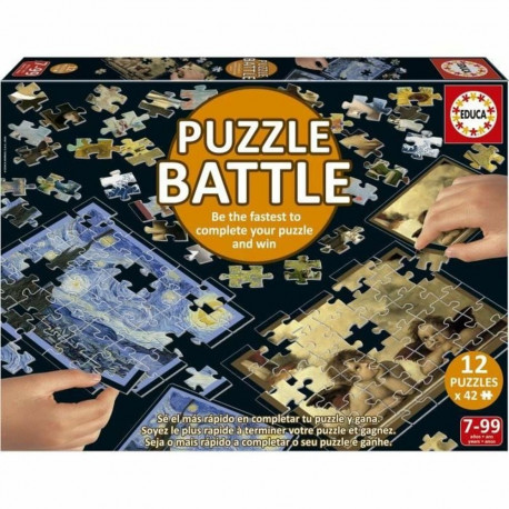 Puzzle Educa Battle Art 42 Pieces (12 Units)