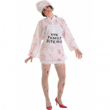 Costume for Adults Butcher Lady L M/L (3 Pieces)