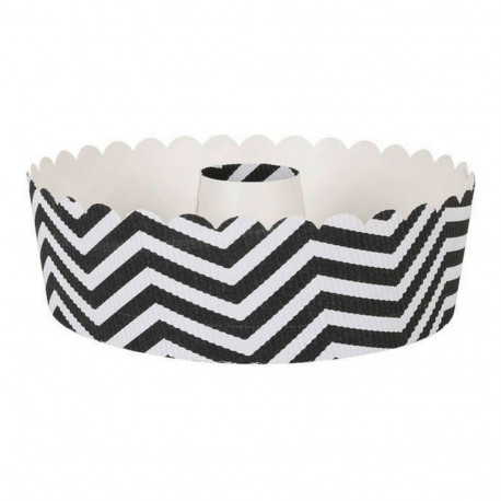 Ahjuvorm Quttin Must 18 x 6 cm 4 Tükid, osad