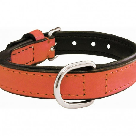 Dog collar Gloria Padded Coral (45 x 2 cm)