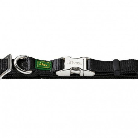 Dog collar Hunter Alu-Strong Black Size S (30-45 cm)