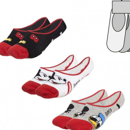 Sokid Mickey Mouse Unisex 3 paari - 41-46