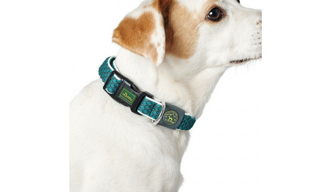 Dog collar Hunter Basic Thread Size M Lime (33-50 cm)
